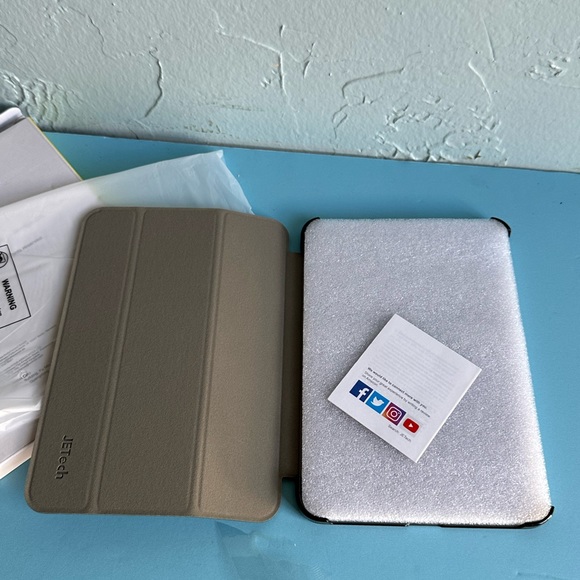 JETech Case Compatible with iPad mini 6, Slim smart stand Cover - Picture 2 of 9